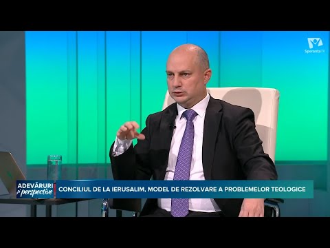 CONCILIUL DE LA IERUSALIM, MODEL DE REZOLVARE A PROBLEMELOR TEOLOGICE | pastor Gabriel Isvan