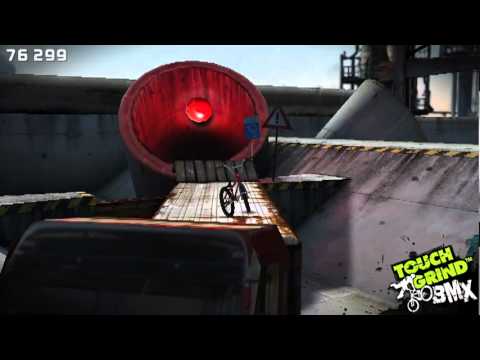 Touchgrind BMX for iPhone. Location: The Docks - Touchgrind BMX