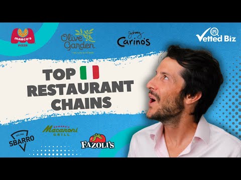 Descubra as cadeias de restaurantes italianos MAIS QUENTES de 2023 🍝