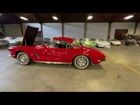 1962 Corvette Hard top detail walk around on BaT