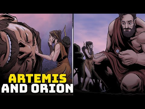 The Romance Between Artemis and Orion - Greek Mythology