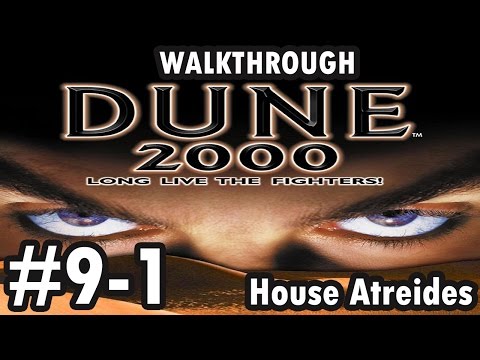 Dune 2000 - House Atreides - Mission 9 - Map 1 (Walkthrough)
