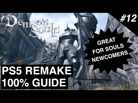 DEMON'S SOULS PS5 REMAKE 100% WALKTHROUGH | Part 12 - The King's Tower (1-4) and Demonbrandt Get!