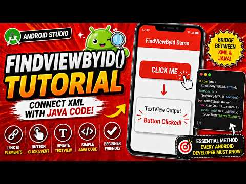 Android Findview By Id Tutorial In Java