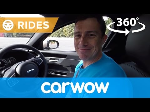 Jaguar XF 2017 Saloon 360 degree test drive | Passenger Rides
