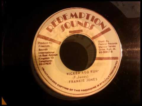 Frankie Jones ‎– Wicked A Go Run + Version (Redemption Sounds 7" ,1980)