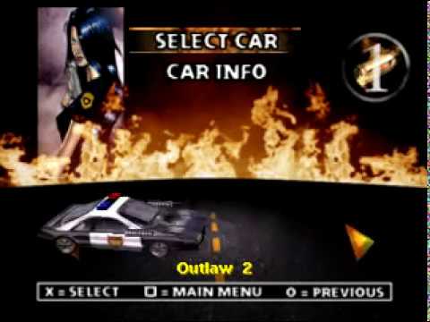 Twisted Metal 2. Intro+Demo Gameplay