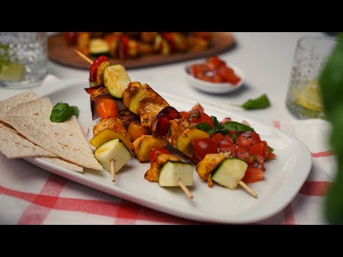 Marokanski riblji ražnjići s roštilja