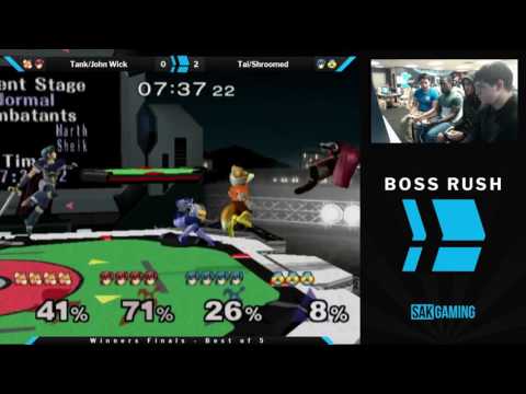 Boss Rush: Shroomed Doubles Winners Finals - Tank/John Wick (Red) vs Tai/Shroomed (Blue)