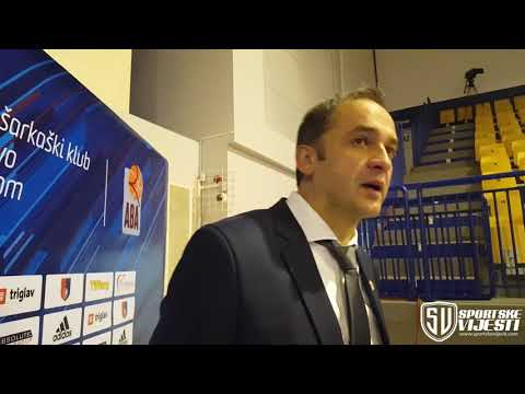 ABA 2 League 2018/19, SPARS Sarajevo (BiH) - Borac Čačak (Srbija) 66-63, izjava stratega SPARS-a