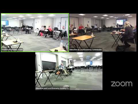 Southwark Education & Local Economy Scrutiny Commission Zoom Meeting 01.02.2022