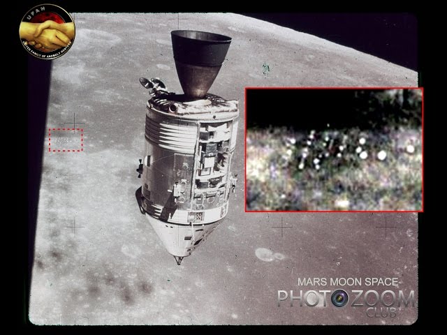 Видео: Экс-сотрудник NASA обнародовал снимок лунной базы инопланетян