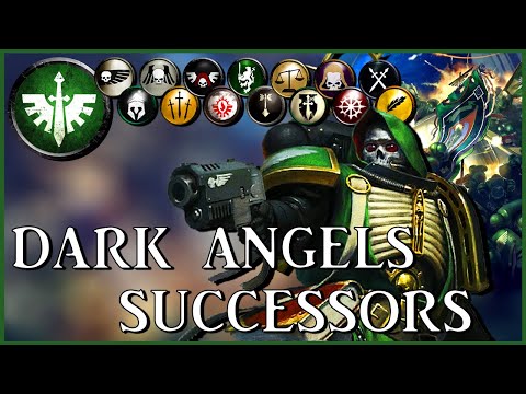 DARK ANGELS SUCCESSOR CHAPTERS - The Unforgiven | Warhammer 40k Lore