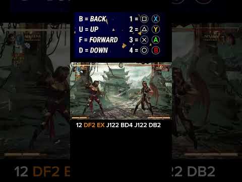 Easy Mileena Combo Guide | Mortal Kombat 1 #mortalkombat #mkcombo #mortalkombat1tournaments #mk1 #mk