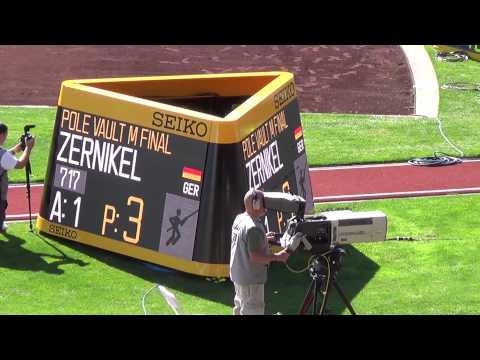 IAAF U20-WM Eugene 2014 - Stabhochsprung Männer Finale