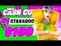 How I Won $100 in Solo Victory Cash Cup Finals 🏆| Staxggs