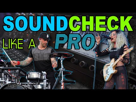 How To Soundcheck a Band Like a Pro ✔ | Tips for Musicians, Singers & Drummers