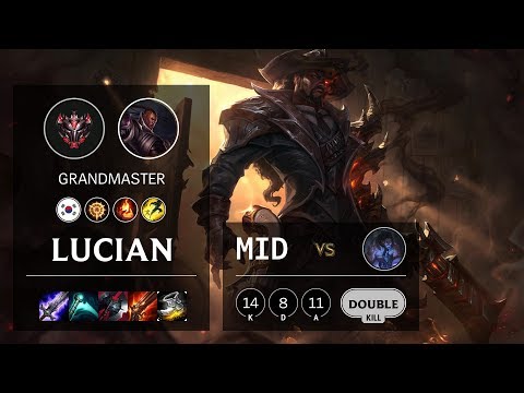 Lucian Mid vs Sylas - KR Grandmaster Patch 10.7