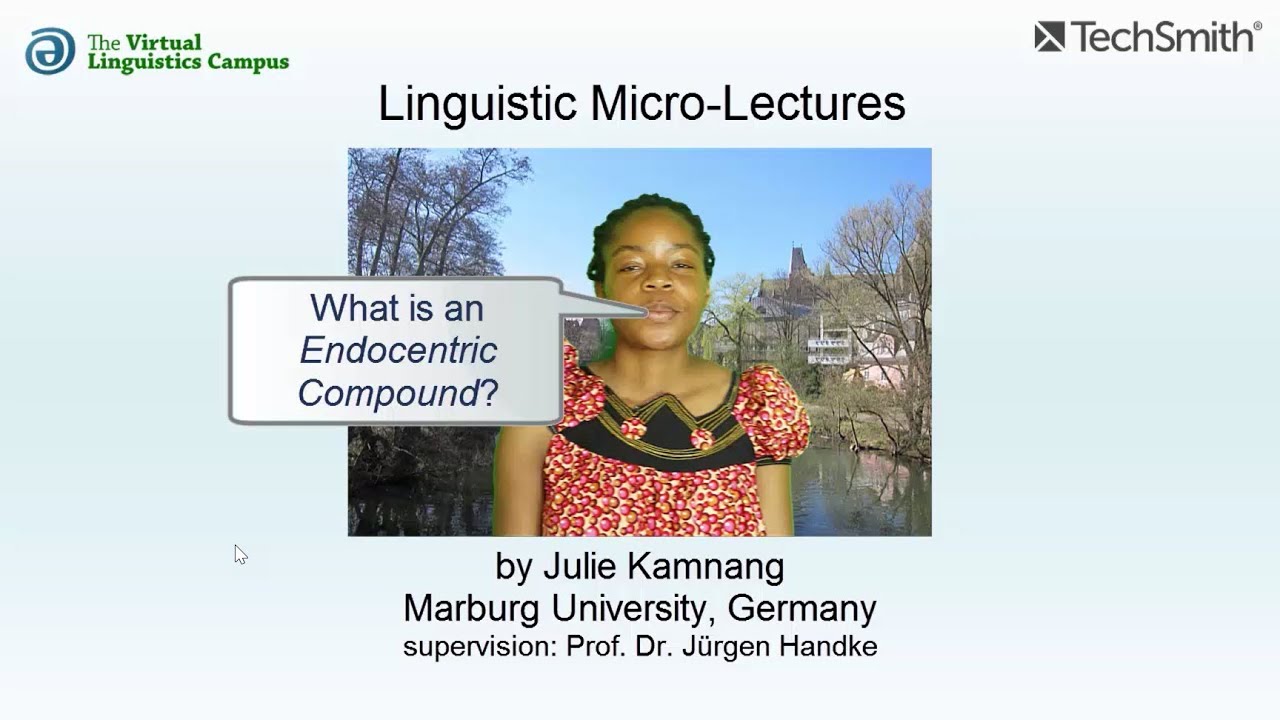 MOR_017 - Linguistic Micro-Lectures: Endocentric Compounds