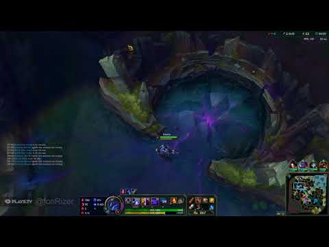 fonRizer's Zed MID Gameplay - Zed vs Galio Season 8.6