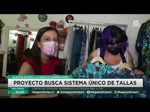 "Tallas para todes": Proyecto busca unificar tamaño de la ropa que se fabrica en Chile