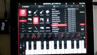 Akai EWI4000s plays SampleTank on iPad (First Look)