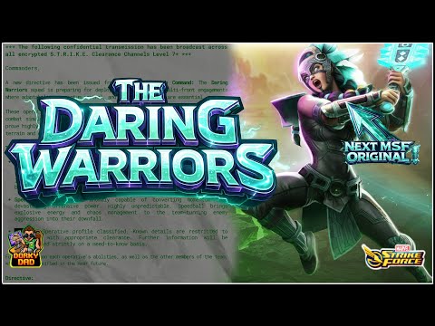 The Daring Warriors! | NEW PROMO CODE! | Next MSF Original Character? | Marvel Strike Force | MSF