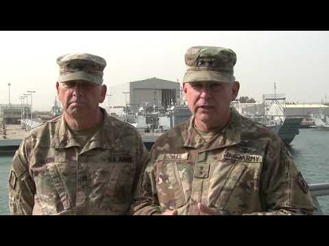 The Adjutant General of Mississippi Visits Troops in Kuwait (2019) 🇺🇸