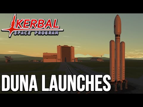 Duna Launches - KSP (Career) - 2021 - modded - ep 33