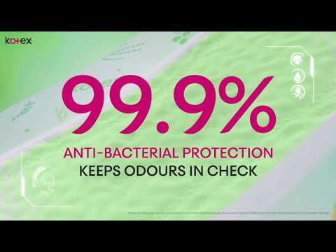 Kotex Soft® Herbal - Keeps Odours In Check
