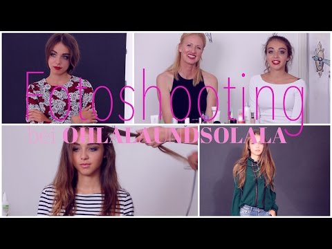 Mein erstes Fotoshooting II Behind the scenes II By OHLALA UND SOLALA  mit Andrea Sokol