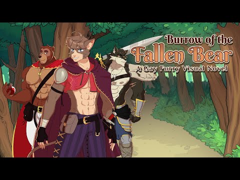 Burrow of the Fallen Bear: A Gay Furry Visual Novel Trailer (PS4/PS5, Switch) thumbnail