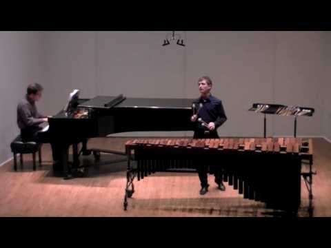 Emmanuel Sejourne - Concerto for marimba and strings movement 2