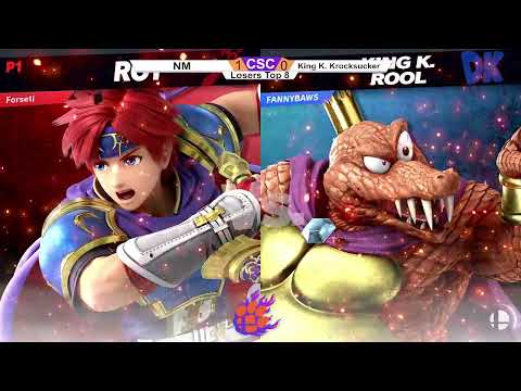 Clocktower Smash 100 - LE - TRI | NM (Roy) vs. GCB | King Krocksucker (King K. Rool) - SSBU