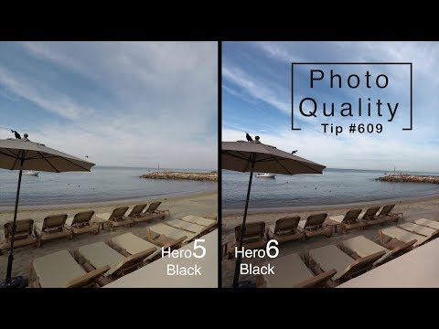 GoPro Hero5 vs Hero6 Photo Quality Comparison - GoPro Tip #609 | MicBergsma