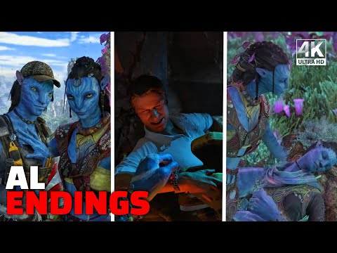Avatar Frontiers Of Pandora All Endings (Good Ending, Bad Ending and Secret Ending 2023)
