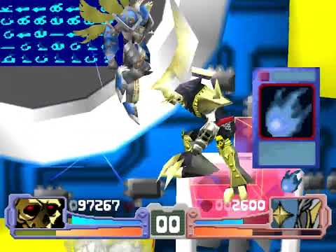 Digimon Rumble Arena (PS1) Playthrough - Reapermon - Hard - Arcade mode + Extra Fights