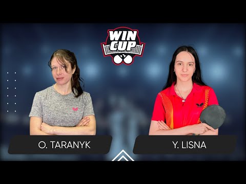 10:15 Olena Taranyk - Yaroslava Lisna 07.12.2024 WINCUP Women Professional. TABLE 2