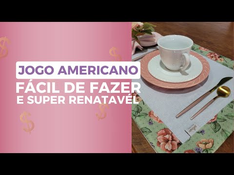JOGO AMERICANO FÁCIL DE FAZER E SUPER RENTÁVEL (PASSO A PASSO)