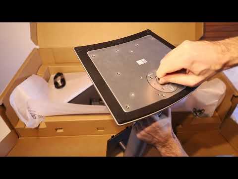 Dell P3421W Ultrawide Monitor Unboxing & Assembly