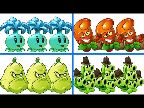 PvZ 2 4 Super Team Plants Vs Team Zombies Part 86 - Team So OP !!!