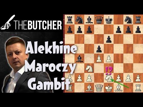 Chess Tips: Alekhine-Maroczy Gambit vs French Winawer!!