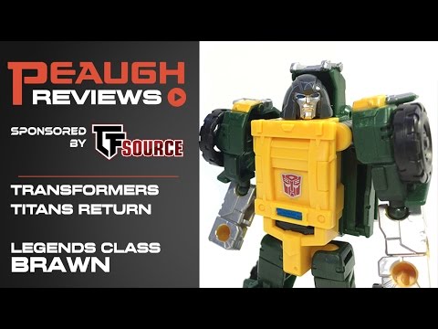 Video Review: Transformers: Titans Return - Legends BRAWN