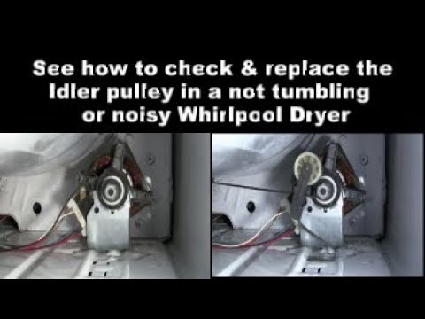 Whirlpool Dryer Drum Not Tumbling - The Idler Pulley