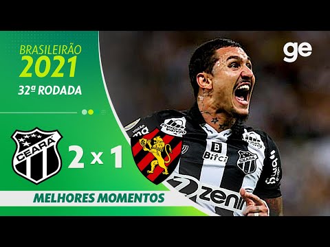 Gols e lances de Ceará x Sport