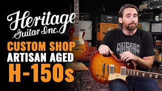 Video thumbnail for Heritage Custom Shop Core Collection H-150 Artisan Aged | CME Gear Demo | Nathaniel Murphy by Chicago Music Exchange