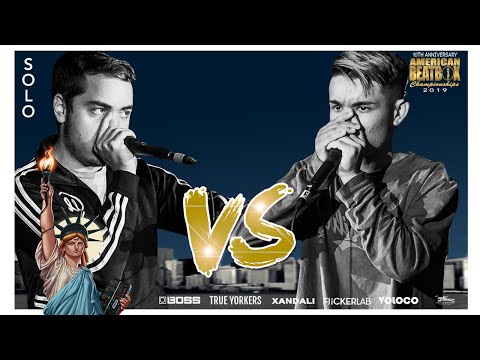 Audical vs PingPong Po | Solo Top 16 Battle | ABCX | American Beatbox Championships 2019