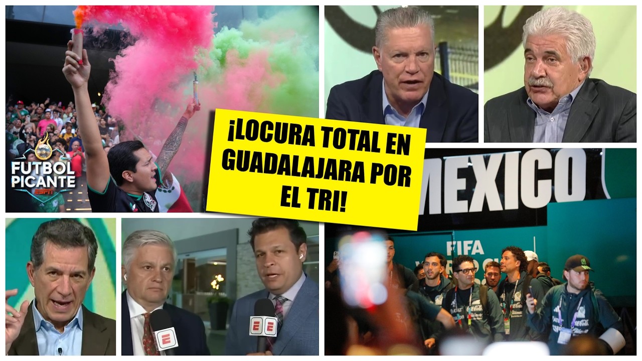 La SELECCIÓN MEXICANA desató la locura en Guadalajara donde se medirá a COREA | Futbol Picante