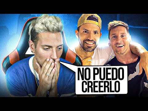 CONTANDO ANECDOTAS de ESPAÑA y ENTRAN EL KUN & MESSI AL STREAM 😱
