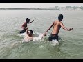 Enjoy With Friends In Ganga Ji Anoopshahr Enjoy With Friends Gangaji